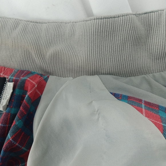 Vintage King Louie Pro Fit Bomber Jacket Men’s XL Gray Plaid Lined Western USA - Picture 11 of 11